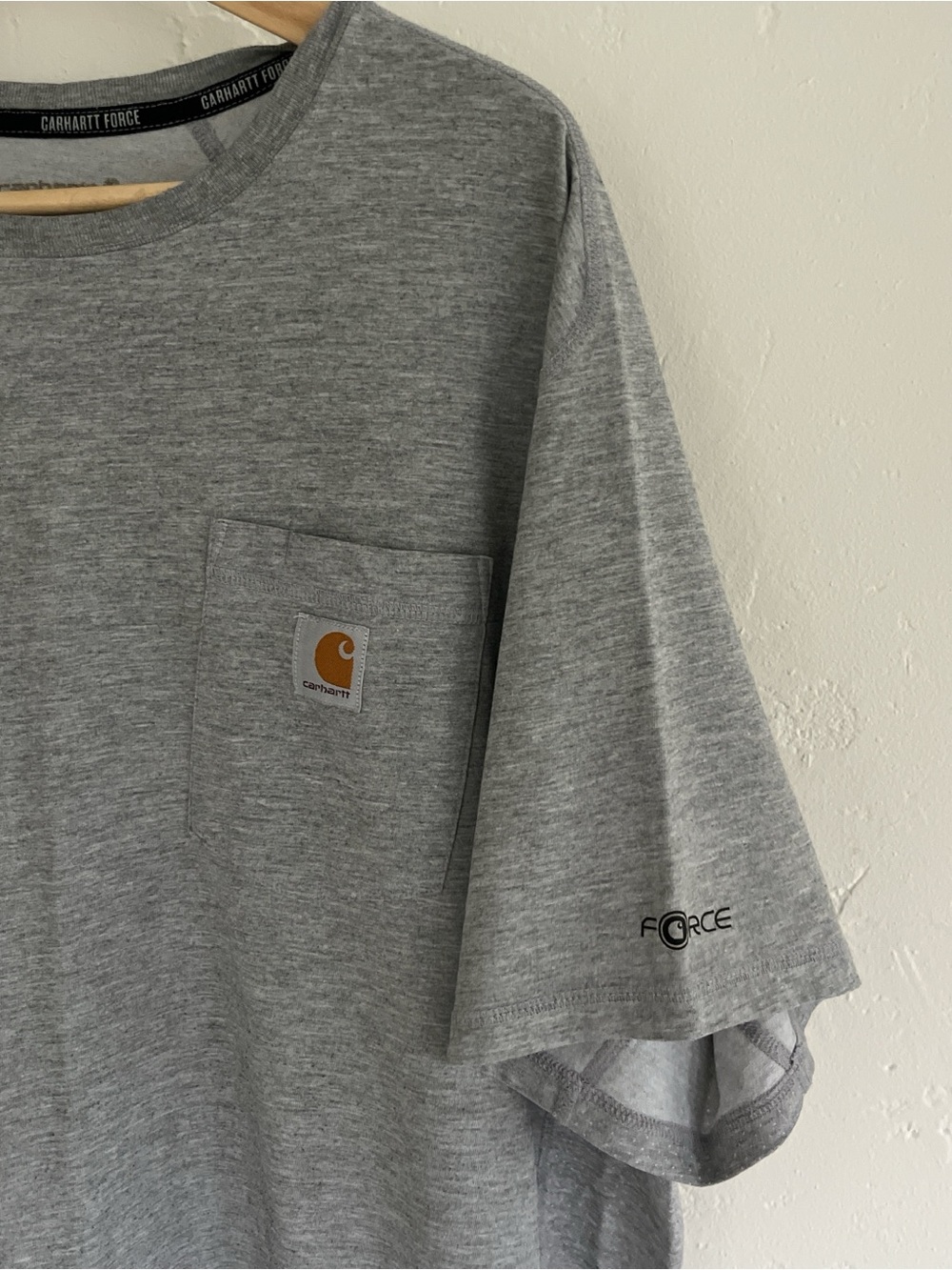 Carhartt Gray Pocket Short Sleeve Tee